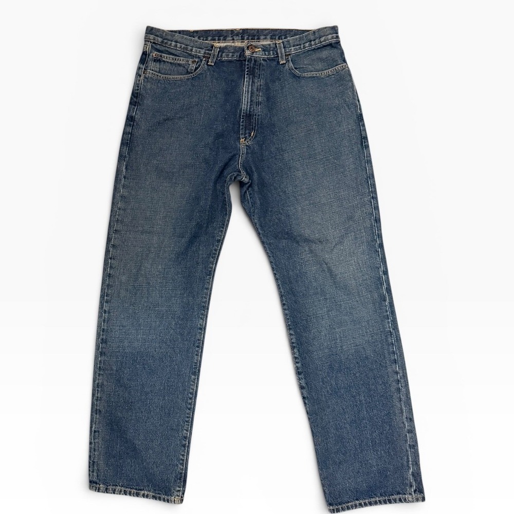 Polo Ralph Lauren‎ Hayden Jean Mens 36x32 Straight Leg Medium Wash Western Stack